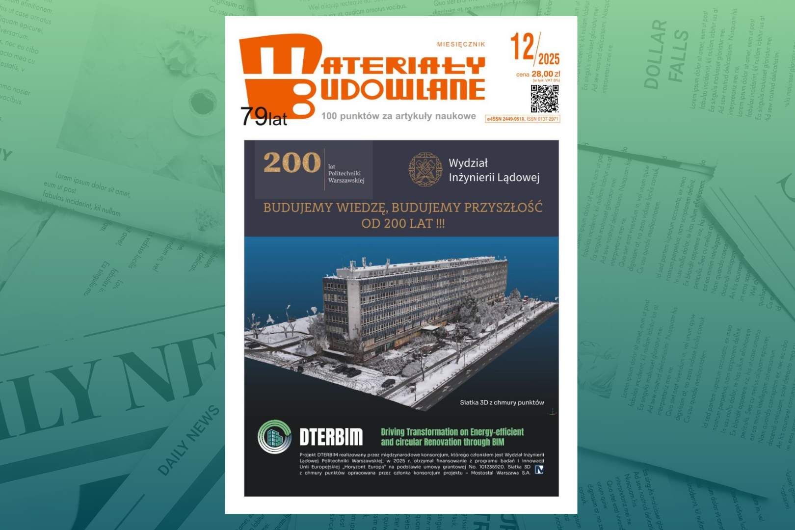 DTERBIM featured in Materiały Budowlane