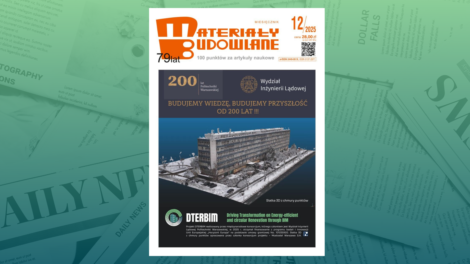 DTERBIM featured in Materiały Budowlane