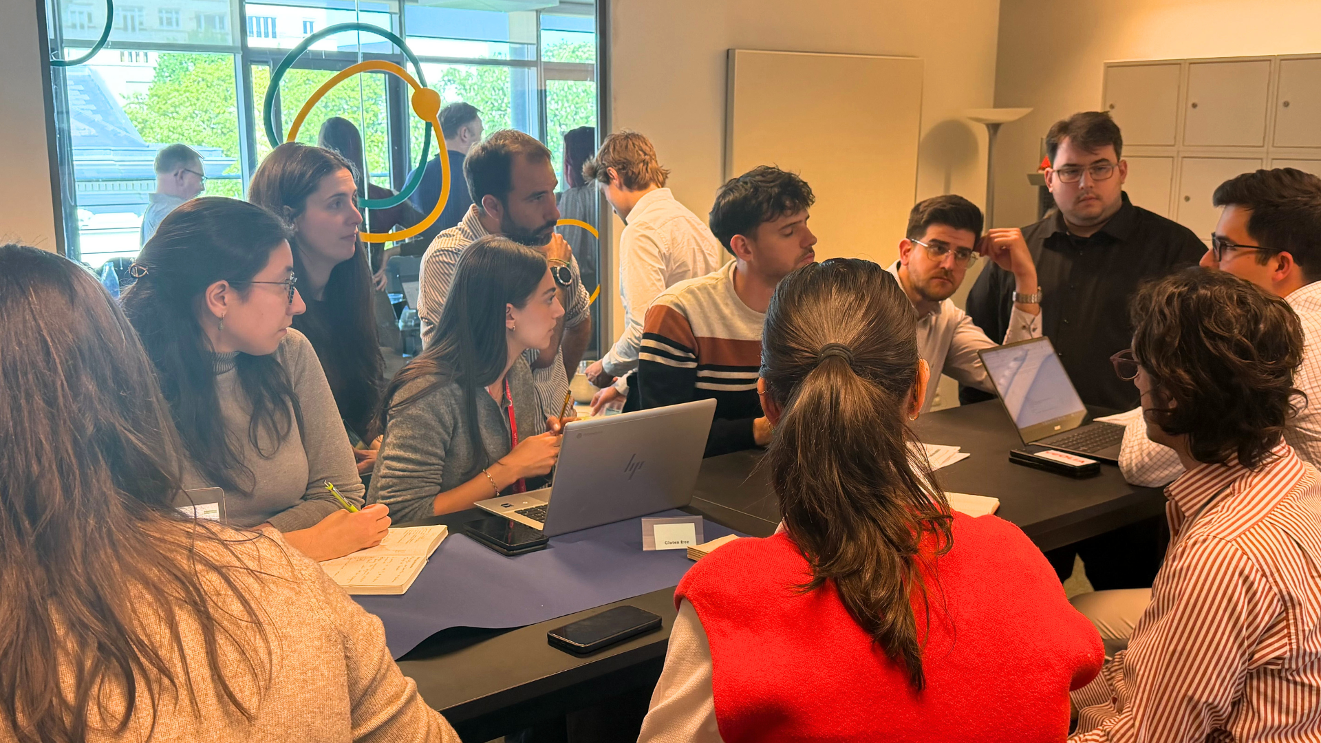 The DTERBIM team at the 'Use cases definition for a scenario-based DTERBIM process validation' workshop in Brussels.