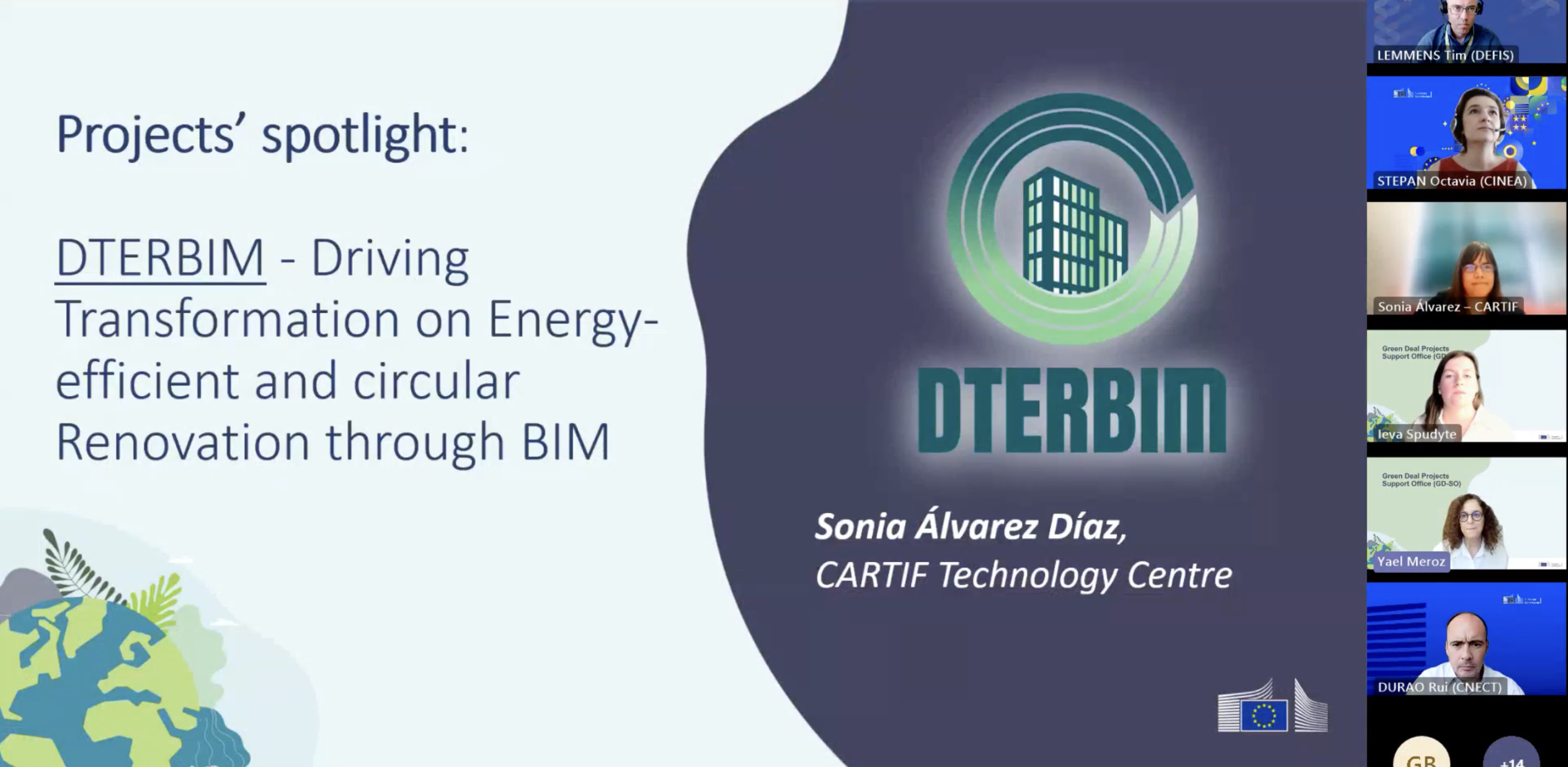 DTERBIM joins Green Deal webinar on Digital Twins, AI, and urban climate resilience
